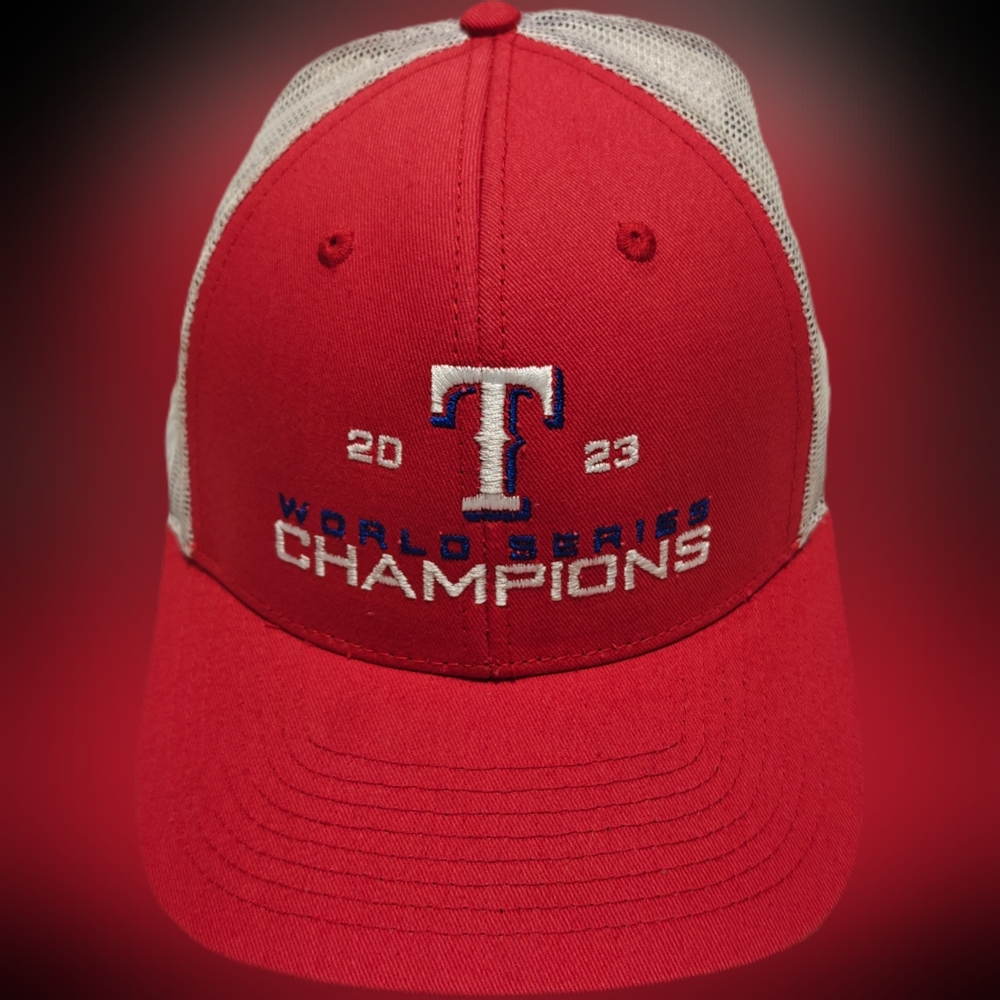 Texas Rangers 2023 World Series Champions Baseball Cap NWOT